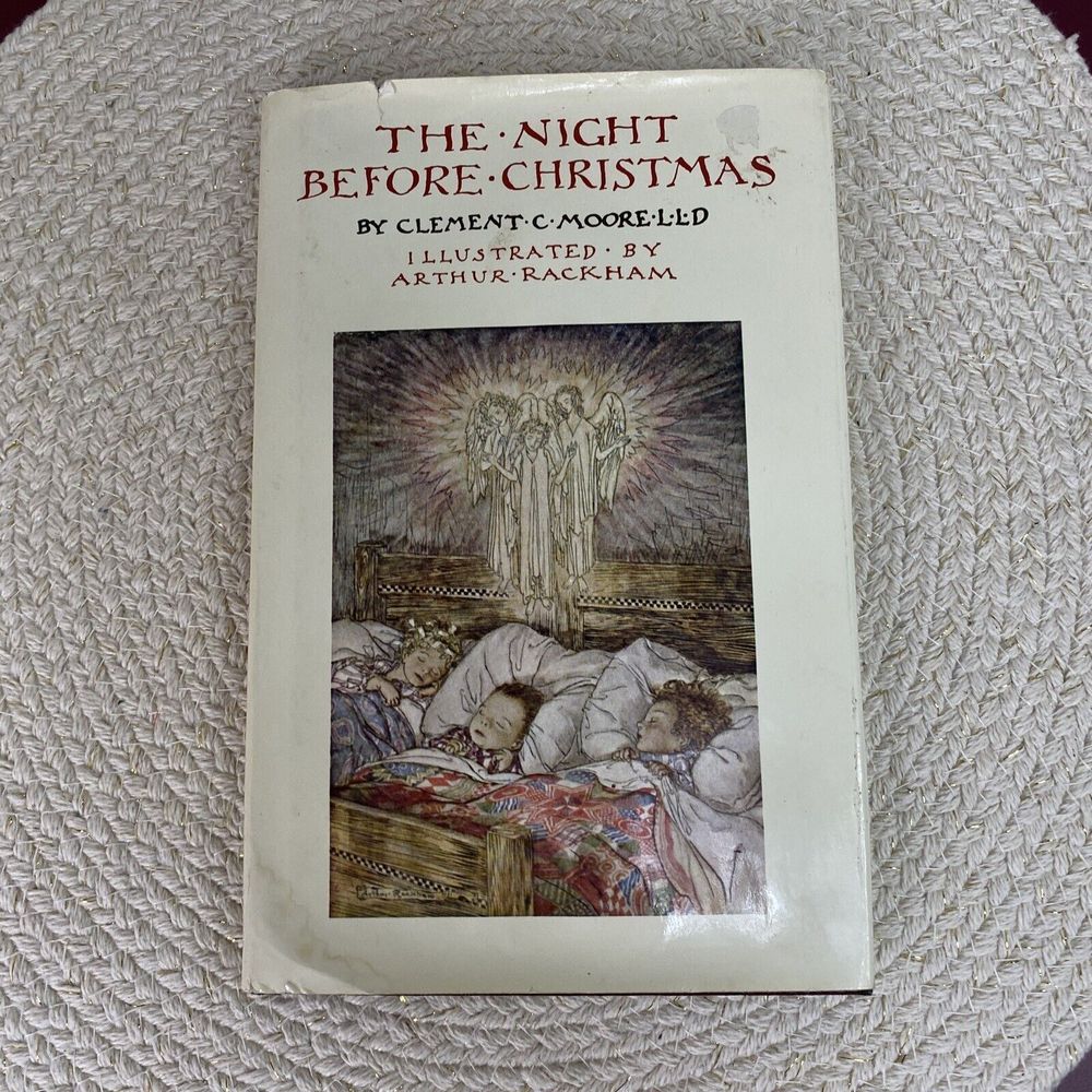 The Night Before Christmas Book by Clement C. Moore VTG 1976- Classic